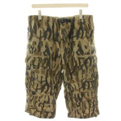 コロンビア Columbia ブルーステム3/4パンツ クロップドパンツ カーゴ カモフラ柄 迷彩柄 ナイロン L カーキ PM8509 /HN