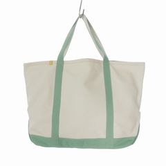비즈빔 VISVIM 26SS JUNEAU TOTE M 캔버스 토트 백 핸드백 가방 아이보리 라이트 그린 0126303003003
