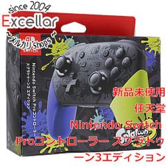 [bn:6] [신품역 있음(상자 기즈·야부레)]닌텐도 닌텐도 Switch Pro 컨트롤러 스플래툰 3 에디션 HAC-A-FSSKT