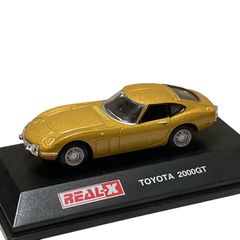 リアルX トヨタ 2000GT ゴールド ルース品 台座付き 중고 品 TOYOTA 2000GT