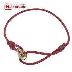 CARTIER カルティエ ブレスレット トリニティ コードブレス K18 金 18K Au750 レッド