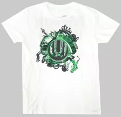 【中古】Tシャツ(男性アイドル) UVERworld Tシャツ ホワイト Sサイズ 「UVERworld LIVE TOUR 2014 Warm-UP Gig」 京セラドーム大阪限定