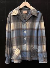 40s PENDLETON ペンドルトン 49’er Jacket ヴィンテージ チェック ウール ジャケット シェルボタン