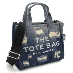 新品 MARC JACOBS マークジェイコブス デニム トートバッグ スモール 2P5HTT022H03 491 レディース ブルー