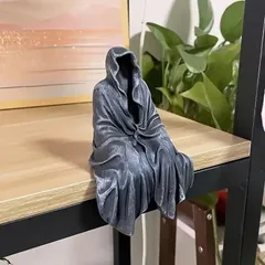 新しい未使用 グリムリーパー ゴースト オブジェ 置物 彫刻 ハロウィン ハロウィーン インテリア 装飾 デコレーション パーティ パーティグ