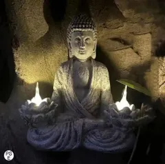 新しい未使用 仏像 禅庭 インテリア雑貨 置物 占い 縁起物 開運オブジェ 置物 効果絶大 おしゃれ 贈り物 プレゼント ライト 照明 夜間 地蔵