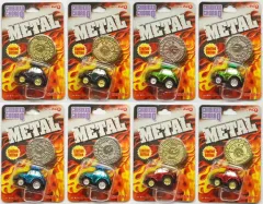 【中古】ミニカー 全8種セット ちびっこチョロQMETAL フォルクスワーゲン バハバグ Limited Edition