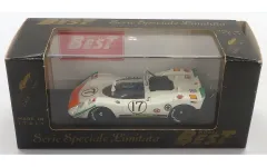 【中古】ミニカー 1/43 PORSCHE 908/2 G.P.JAPAN 1969 #17(ホワイト×オレンジ) [KBK001]