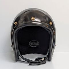 リアルファー イヤーマフ レオパ柄 ムートン オーシャンビートル