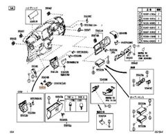 ダイハツ アトレー ハイゼットカーゴ インストルメントパネルカップ ホルダ 55619-B5030-E0 Instrument Panel Cup Holder