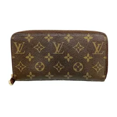 ルイ・ヴィトン(Louis Vuitton) ルイ・ヴィトン 長財布 モノグラム ジッピーウォレット M60017 ブラウンメンズ レディース