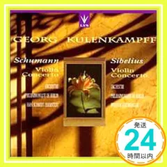 Ct Vln (2) [CD] Schumann; Sibelius_02 送料無料