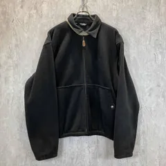 80s USA製 POLO RALPH LAUREN フリーススイングトップ 三角タグ size L ブラック ポロラルフローレン