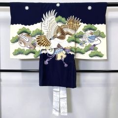 子供用着物 七五三 身丈87 金彩 菊花 牡丹 鼓 正絹 着物 084ty - メルカリ