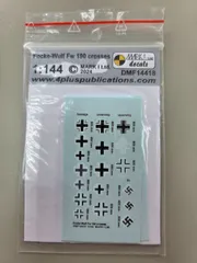 MARK1 MODELS マークワンモデル MKMDMF14418 1/144 ドイツ空軍 Fw190用 国籍マークデカール [プラモデル用品] D3
