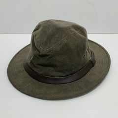 【中古品】 FILSON フィルソン SHELTER CLOTH PACKER HAT FSA2027 シェルター クロス パッカー ハット 帽子 オイル加工 【185-260913-ko-20-teih】