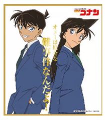 非売品 トンボ学生服×名探偵コナン 等身大パネル（工藤新一×毛利蘭