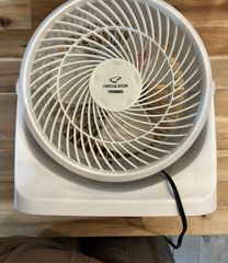TWINBIRD ツインバード サーキュレーター KJ-4781W ホワイト 羽根径18cm 風量3段階 上下角度調節 動作確認済み【K】