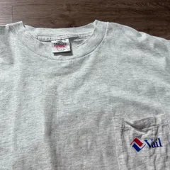90s ONEITA POWER-T Vintage Vail Ski Resort Pocket T-Shirt XL USA