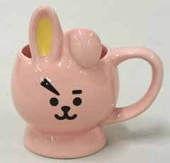 [중고] 머그컵·탕만 COOKY(정국) 다이컷 머그컵 [BT21 CAFE ~GLEE FREE TIME~]