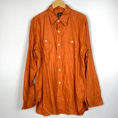 【中古品】 WORK SHIRT－LINEN CANVAS ワーク シャツ リネン キャンパス 長袖 トップス 【140-260913-sa-07-teih】