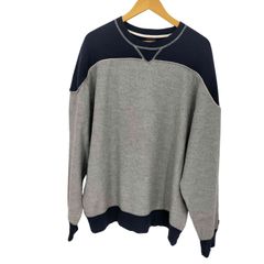 トミージーンズ tommy jeans vガゼット 異素材 スウェット メンズ import：XL 