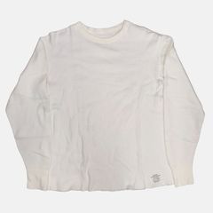 ANATOMICA アナトミカ サーマル アンダーシャツ 長袖 XL ホワイト　【10042】