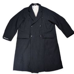 LIMI feu ウールカシミヤメルトンファースリーブ燕尾ロングコート