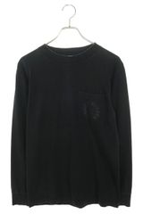 クロムハーツ JKT GRP NOT BOMBER CHワッペンレザー切り替えスタジャン
