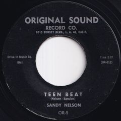Sandy Nelson Teen Beat / Big Jump Original Sound US OR-5 217833 R&B R&R レコード 7インチ 45