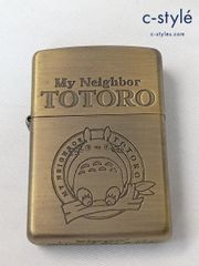 M791 [미사용품] ZIPPO 지포 오일 라이터 My Neighbor TOTORO No.7370 '08 골드 미야자키 하야오 스튜디오 지브리 |