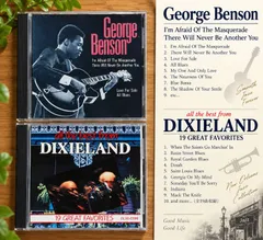3014-5George Benson DIXIELAND 19 GREAT FAVORITES CD 2枚セット ジョージ・ベンソン