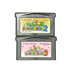 スーパーマリオアドバンス2・3 2本セット Nintendo 任天堂 GBA ゲームボーイアドバンス ヨッシー マリオ レトロゲーム AGB-AA2J-JPN AGB-A3AJ-JPN