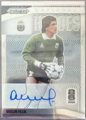 【9/15まで出品】Ubaldo Fillol ウバルド・フィジョール Panini Prizm FIFA World Cup National Heroes 2026 Auto サイン 直筆 Argentina