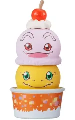 【中古】トレーディングフィギュア アグモン＆コロモン 「つみちぇん デジモンアドベンチャー」