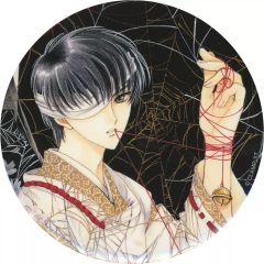 中古】バッジ・ピンズ 皇昴流 75mm缶バッジ 「くじ引き堂 CLAMP X