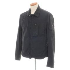 【中古】テンシー Ten c Mid Layer ジップアップ ナイロンジャケット ブルゾン ブラック【サイズ46】【メンズ】