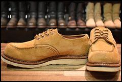 [7.5D 양품 11년]레드 윙 8105 스웨이드 옥스포드 러프 아웃 목투 로우 컷 부츠 redwing HOPESMORE[GP996]