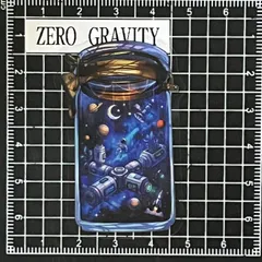 F234 幻想ボトル 防水ステッカー ZEROGRAVITY