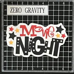 F306 映画・シネマ 防水ステッカー ZEROGRAVITY