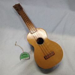 야마하 소프라노 우쿨렐레 No.80 피아노 로고 라벨 현악기 YAMAHA 빈티지 현재 중고 C364