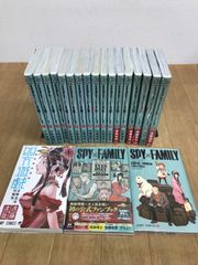 [전권 완결 · 미개봉 있음] SPY × FAMILY 17 권 전권 + 공식 팬북 + 관련 책 2 권 스파이 패밀리 만화 세트 엔도 타츠야 "IR14A >> S9