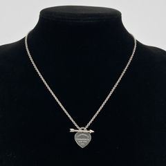 TIFFANY&Co.（ティファニー） オープンハート Ag925 ネックレス 16.45g