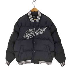 ユーズドフルギ USED古着 {{HDEX}} Padded Baseball Puffer Jacket メンズ import：L