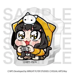 【予約】【新品】ヘブンバーンズレッド Art by 大川ぶくぶ ミニアクリルフィギュア 朝倉可憐【正規品】