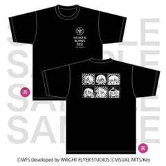 【予約】【新品】ヘブンバーンズレッド Art by 大川ぶくぶ シルエットTシャツ XLサイズ【正規品】