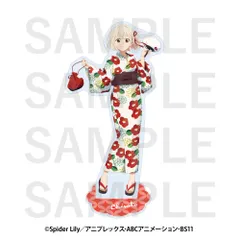 【予約】【新品】リコリス・リコイル×豊島園 庭の湯 アクリルスタンド 錦木千束（浴衣）【正規品】