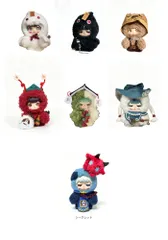 【予約】【新品】SetToys×Wooly 冥界かわいい事務局シリーズ トレーディングプラッシュ 6個入り1BOX【正規品】