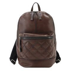 美品 ベルルッティ Berluti オブザロード バックパック リュックサック レザー ブラウン シルバー 金具 Off The Road Backpack 90340424