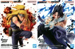 【中古】フィギュア 全2種セット 「NARUTO-ナルト-」 -NARUTO 72 series- 40 VIBRATION STARS-DEIDARA ＆ UCHIHA SASUKE-